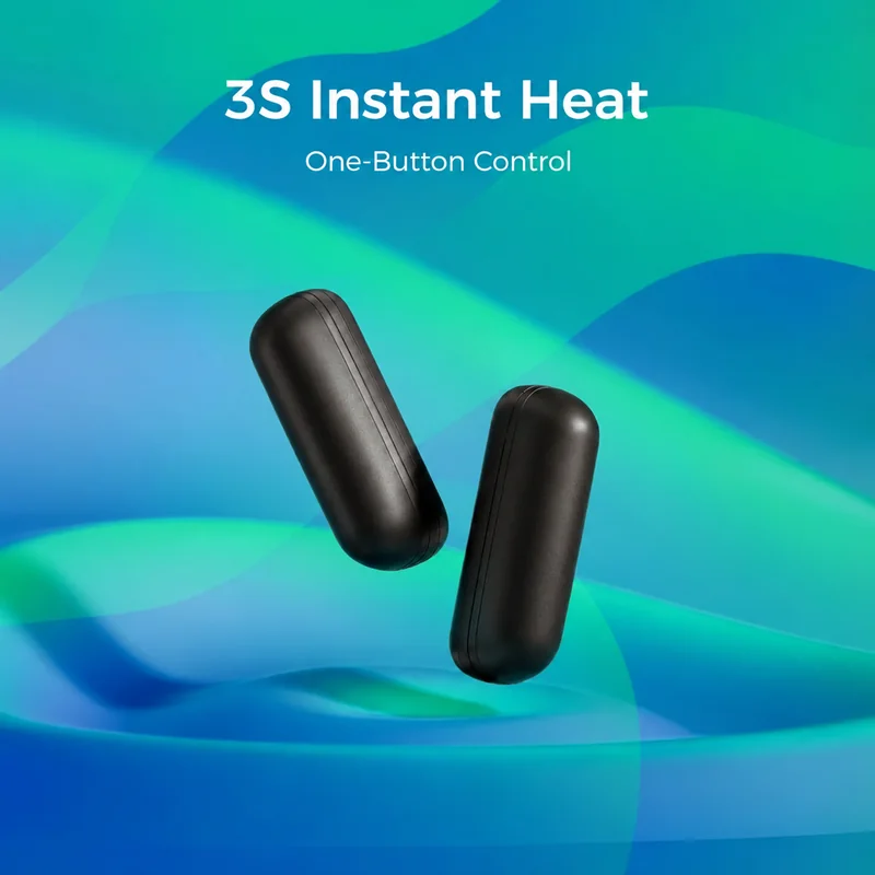 3S Instant Heat, One-Button Control; the two halves of the warmer