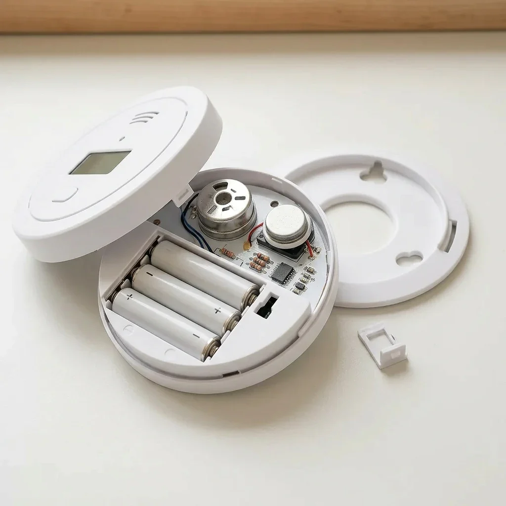 TerraSentinel smoke and CO alarm detail