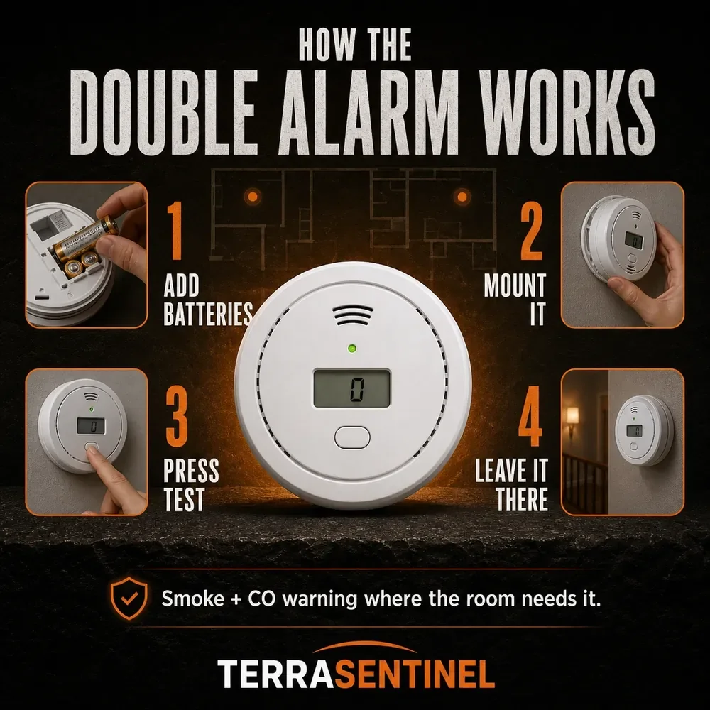 How the double alarm works