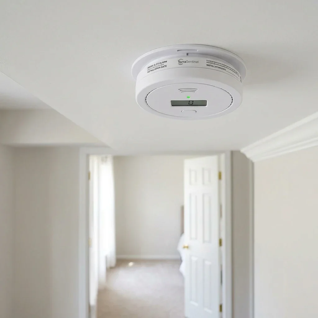 TerraSentinel mounted on ceiling