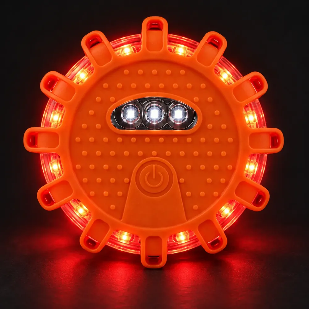 TerraSignal flashing red and amber
